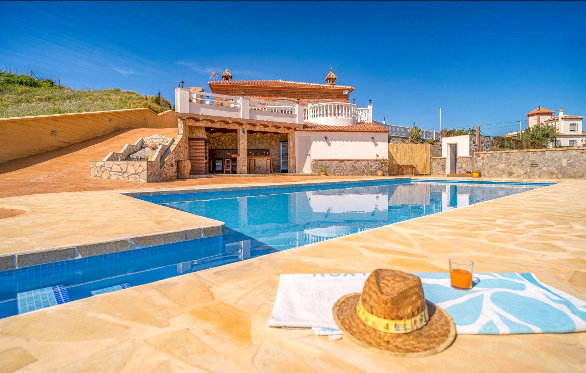 Stunning Home In Torrox With House Sea View エクステリア 写真